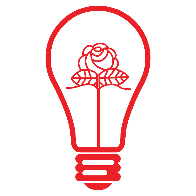 #NationalizeGrid action at Governor Raimondo's home